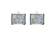 2PK Playette Bedside Printed Fitted Sheet for Co-Sleeper Kids/Children White