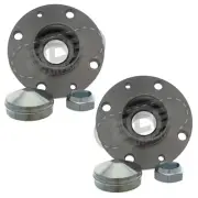 Fits Fiat Panda Cross 2014-2022 Rear Wheel Bearing Hubs Kits ABS 118mm 1 Pair