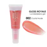Bella oggi gloss Royale Gel Lip Gloss with Royal Jelly Crystal Nude 002