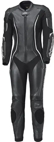 Held Ayana 3 1-piece Ladies Motorcycle Leather Suit, black-white, Size 20 for Women Black White