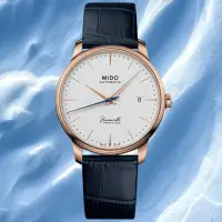 在飛比找momo購物網優惠-【MIDO 美度】BARONCELLI 永恆系列 輕盈 纖薄