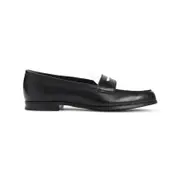 [Church'S] Church'S-Black Lamb Leather Natalie Loafers-Donna 40 IT