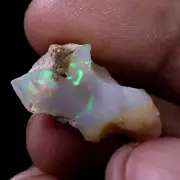 13.20Ct Natural AAA+ Ethiopian "Play-Of-Color" Fire Opal Rough Pleasant Gemstone