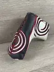 Odyssey Blade Putter Head cover Black Red White Universal Fit. New!!