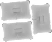 LAPYAPPE Inflatable Pillow for Travel Camping Memory Foam Small Square Portable Ergonomic Comfortable Sleep Aid