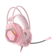 7.1 Computer Wired Headset Wire Control Gaming Headphones With Microphone