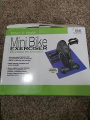 New In Box DMI Mini Bike Exerciser With Slip Resistant Mat