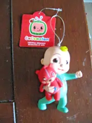 Kurt Adler Christmas Ornament Cocomelon JJ in Pajamas w/Bear MWT