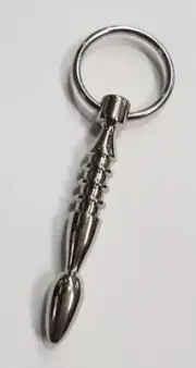 Nuke Penis Plug With Glans Ring Hell's Couture