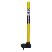 SS Plastic Stumps With Rubber Base 1 Stump