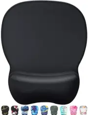 Ergonomic Mouse Pad with Gel Wrist Rest, Comfortable Mousepad with Smooth Wri...