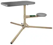 Caldwell Stable Table With Lockable Position, 360° Rotation, Weatherproof