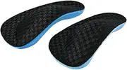 [Generic] Womens Arch Support Inserts,Flat Feet Insoles Half-size Correction Pad Cushion | Plantar Inserts Heel Pads, Flat Foot Corrector for Women Men