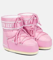 [Moon Boot] Moon Boot Icon Low snow boots UK 8 pink