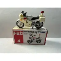 在飛比找蝦皮購物優惠-tomica 4 警車 機車 honda vfr polic