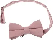[MOBUTOFU] Boys Adjustable Pre Tied Bow Tie Soft Cotton Pink Bow Tie for Whimsical Occasions Costume Accessory for Performances and Special Events
