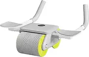 Ab Workout Equipment Exercise Wheel Abdominal Wheel Self Rebound Abdominal Wheel Heavy Duty ABS Wheel Abdominal Exercise Equipment