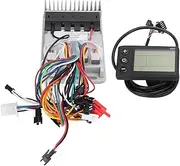 EVTSCAN 500W Brushless Motor Controller with LCD Display, Sinusoidal Mode, Aluminum Alloy Heat Dissipation, Easy Installation for E Bike Riders