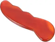 ASAKKURA 1pc Natural Jade Gua Sha Board Facial Scraping Board Face Massage Tool