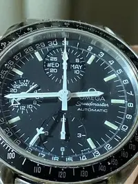 在飛比找Yahoo!奇摩拍賣優惠-Omega Speedmaster 3520 50 指針式日