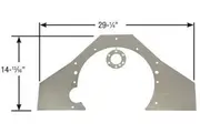 Competition Engineering Steel Mid-Mount Motor Plate Suit Holden GM LS Series V8