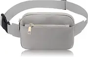 T WILKER Unisex Belt Bag Fashion Wasit Pack Crossbody Chest Shoulder Water-Resistant Travel Running Funny Packs for Women Men Adjustable Roomy Space Hip Bum Bags