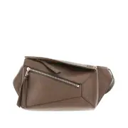 [LOEWE] LOEWE Grained leather small 'Puzzle' belt bag Man One Size One Size Brown