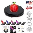 360-Degree Rotating Display Turntable – 10-Inch Stand with Color-Changing LEDs