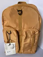 adidas Iconic 3 Stripe Backpack, Mesa Brown/Black, One Size, Brown/Black