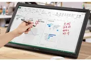 ViewSonic 24 Inch TD2423 IR 10 Point Touch Advanced Ergonomics, Magnetic Pen Holder, 40 degrees Tilt, 7H Hardness VESA 100, Glove, Stylus Business Monitor TD2423