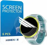 MIHENCE Screen Protector Compatible for Garmin Forerunner 570-47mm Smartwatch, HD TPU Protective Film (6PCS)