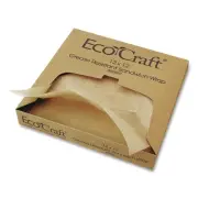 Bagcraft 300897 12x12 Grease-Resistant Paper Wraps & Liners - Nat (5000/CT) New