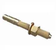 M6 x 100mm Clawbolt Wedge Anchor HEC Zinc Yellow Passivate Pack of 50