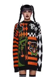 [Trickz N' Treatz] Timeless Tricks Oversized Sweater