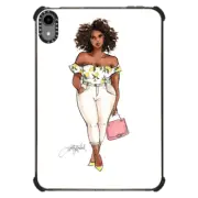 iPad mini (6th gen) iPad Impact Case Lemon Babe, Curvy Fashionista, iPad Case