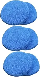 6Pcs Car Wax Applicator Pads Polishing Sponge Pads for Car Detailing Furniture Cleaning Compact Buffing Sponges for Even Waxing and Polishing Activities