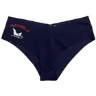 NWT AERIE Cheeky Pantie/Underwear Sz L Blue SLEIGHED IT