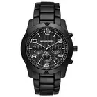 New Michael Kors Men's Caine MK8473 Black Watch