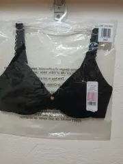 Natori Women's 34D Renew Full Fit Contour Underwire Bra 731233 Black New
