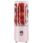 500ml Fruit Juicer USB Powered Portable Juicer Cup Smoothie Maker (Pink)