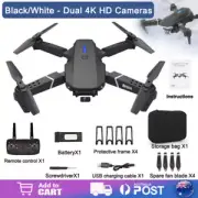 AU Drone RC Drones Pro 4K HD Camera FPV Live Video Quadcopter Foldable Bag Gifts