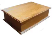 Cedar Pet Coffin Casket for Cats or Small Dogs by Steve's Gift Shoppe