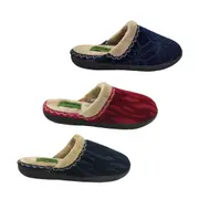 Ladies Slippers Panda Engel Slip on Mule Slipper Soft Memory Foam Comfy