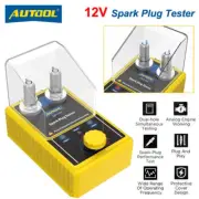 Auto Spark Plug Tester Dual Hole Diagnostic Tool 12V Petrol Ignition Analyzer