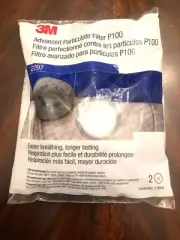 3M 2297 P100 Particulate Filter W/ Nuisance Control Easier Breathing Last Longer