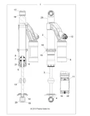 Polaris Body, Genuine OEM Part 1500921, Qty 1