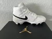 Jordan 1 Mid Youth Multisport Cleat White HF6883-100 Baseball 4