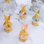 Gold Butterfly Perfume Bottle Empty Refillable Bottles Essential Oil Container