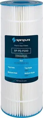 Pool Spa Filter Replacement for Hayward C200S SwimClear CX200XRE Pleatco PA200S