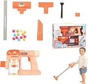 Kids Vacuum Cleaner Toy,Kids Simulation Housework Dust Catcher Toy Set - Simulation Electric Vacuum Cleaner Toy, Home Cleaning Toy for Kids 3+, Role-Playing Game